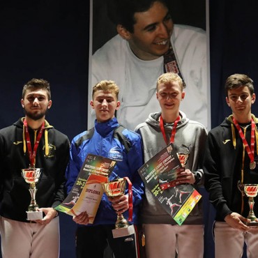 Саблист Дмитрий Насонов стал первым на турнире памяти двукратного олимпийского чемпиона Сергея Шарикова