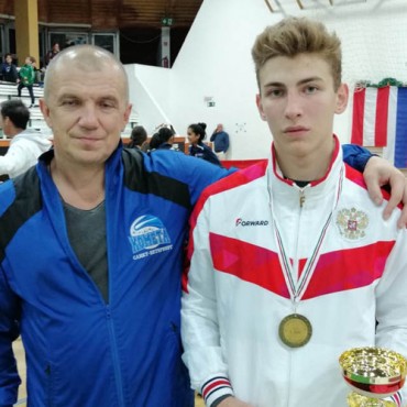 Победа Дмитрия Насонова на турнире Европейского кадетского цикла