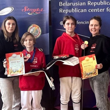 Медали на Международном турнире «Детская лига»