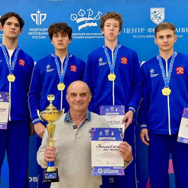 Петербургская команда шпажистов – лучшая на Спартакиаде молодежи России