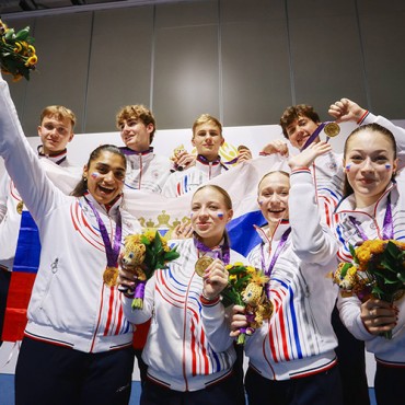 Карина Таллада завоевала золото в команде России на Играх стран СНГ