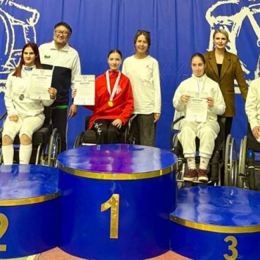 Успех! Первенство России Пода по фехтованию на колясках