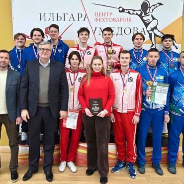 Успех петербургских рапиристов в командном первенстве на Всероссийском турнире