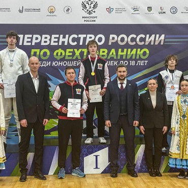 Лучший шпажист Первенства России среди кадетов – петербуржец Тимофей Иванов