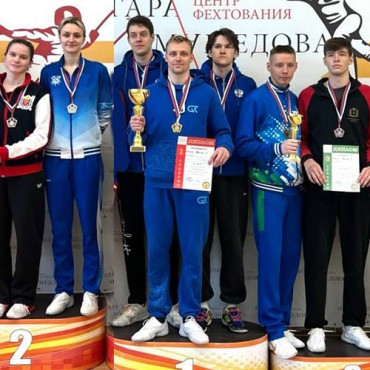 Золото в составе команды у Егора Киселева, Дмитрия Осипова и серебро у Александры Продан на Всероссийском турнире в Москве