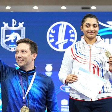 Карина Таллада – лучшая саблистка Первенства Европы среди юниоров в Тбилиси