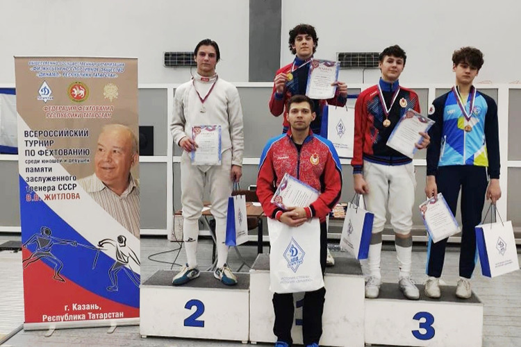 Награды петербургских рапиристов на детском Всероссийском турнире памяти ЗТ СССР В.Житлова