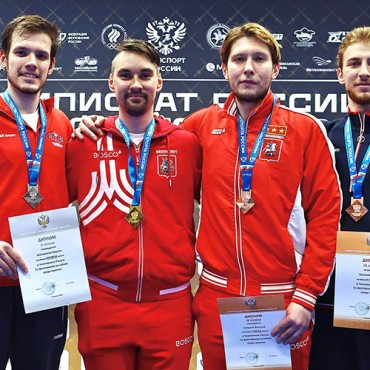 Дмитрий Насонов — бронзовый призер Чемпионата России по сабле