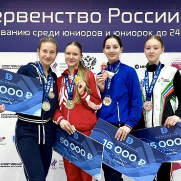 Серебряная награда Алины Королевой на Молодежном первенстве России