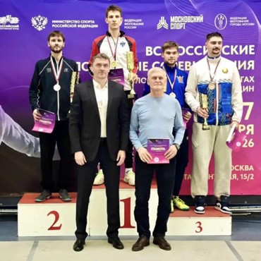 Бронзовая награда Кирилла Гурова на Всероссийском турнире по шпаге